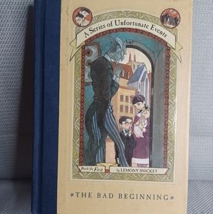 Series of Unfortunate Events Book (The Bad Beginning)